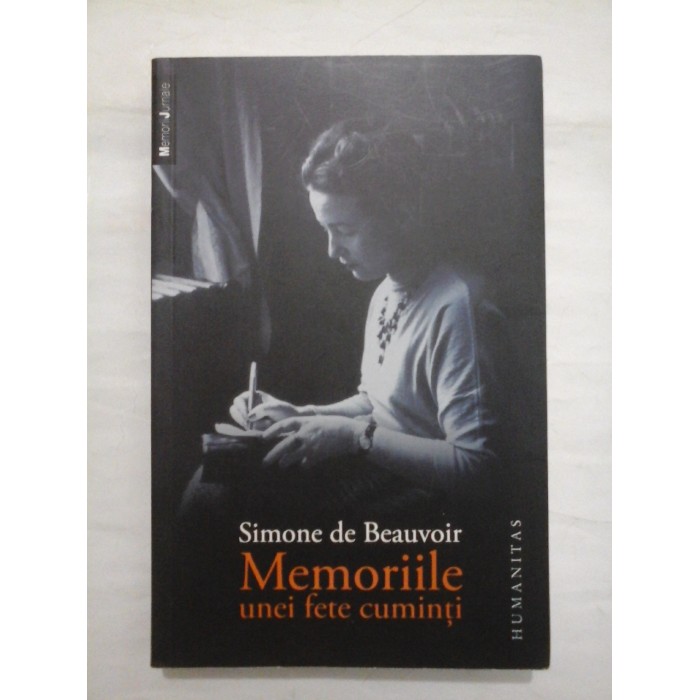 Memoriile unei fete cuminti  -  Simone de Beauvoir  
